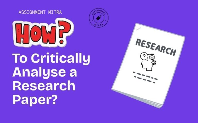 How to Critically Analyse a Research Paper – Complete Student Guide